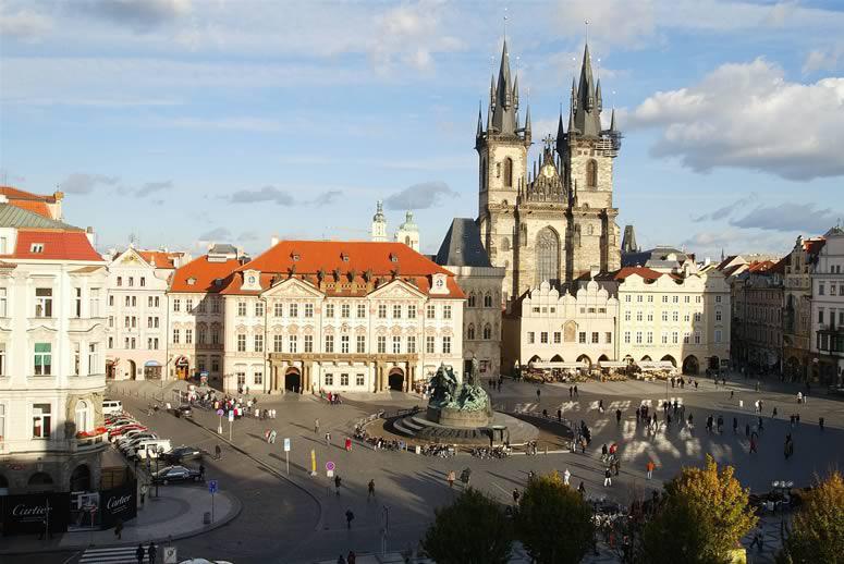 Cerna Liska Hotell Prag Exteriör bild